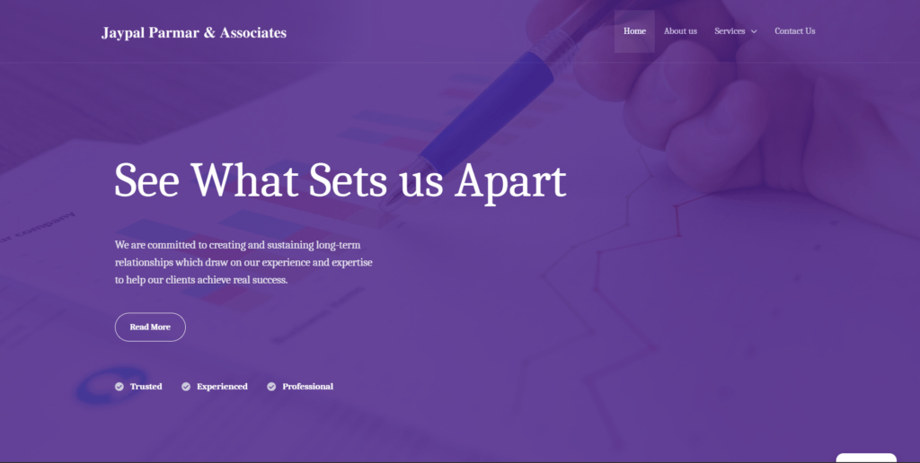 Chartered Accountant Website