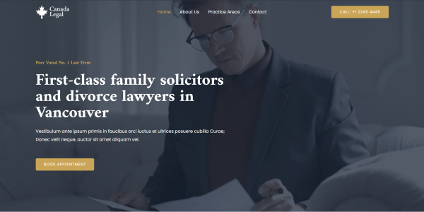 Family Lawyer Website